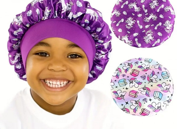 Bonnet mit Einhorn Motiv 2er Set Kinder