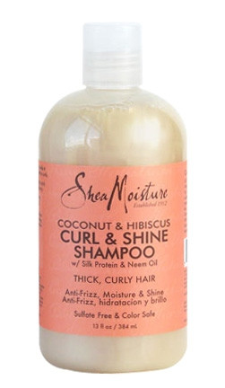 Shea Moisture Coconut & Hibiscus Curl Schampoo 384ml