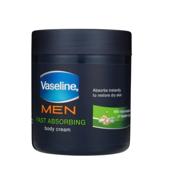 Vaseline Men Fast Absorbing Body Cream 400ml