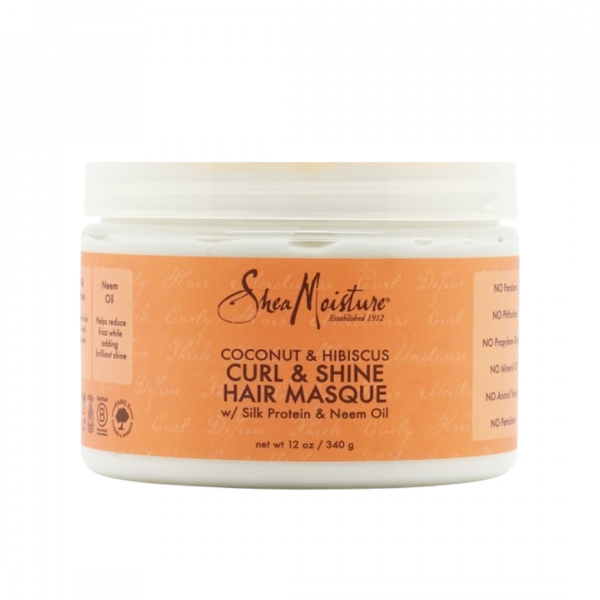 Shea Moisture Coconut & Hibiscus Curl Shine Hair Mask 340g