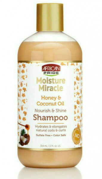 African Pride Moisture Miracle Honey & Coconut Oil Schampoooo Sc