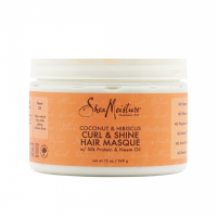 Shea Moisture Coconut & Hibiscus Curl Shine Hair Mask 340g
