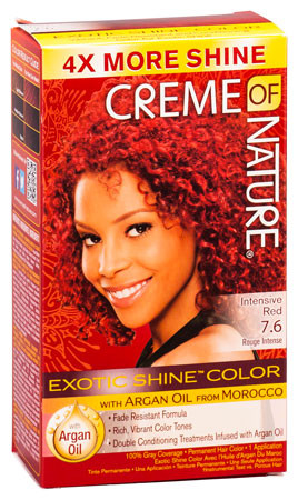 Creme of Nature Exotic Shine Color with Arganoil Intense Red 7.6