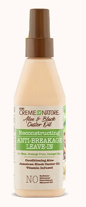Creme of Nature Aloe & Black Castor Oil Anti-Breakage Leave-in Conditioner 236ml